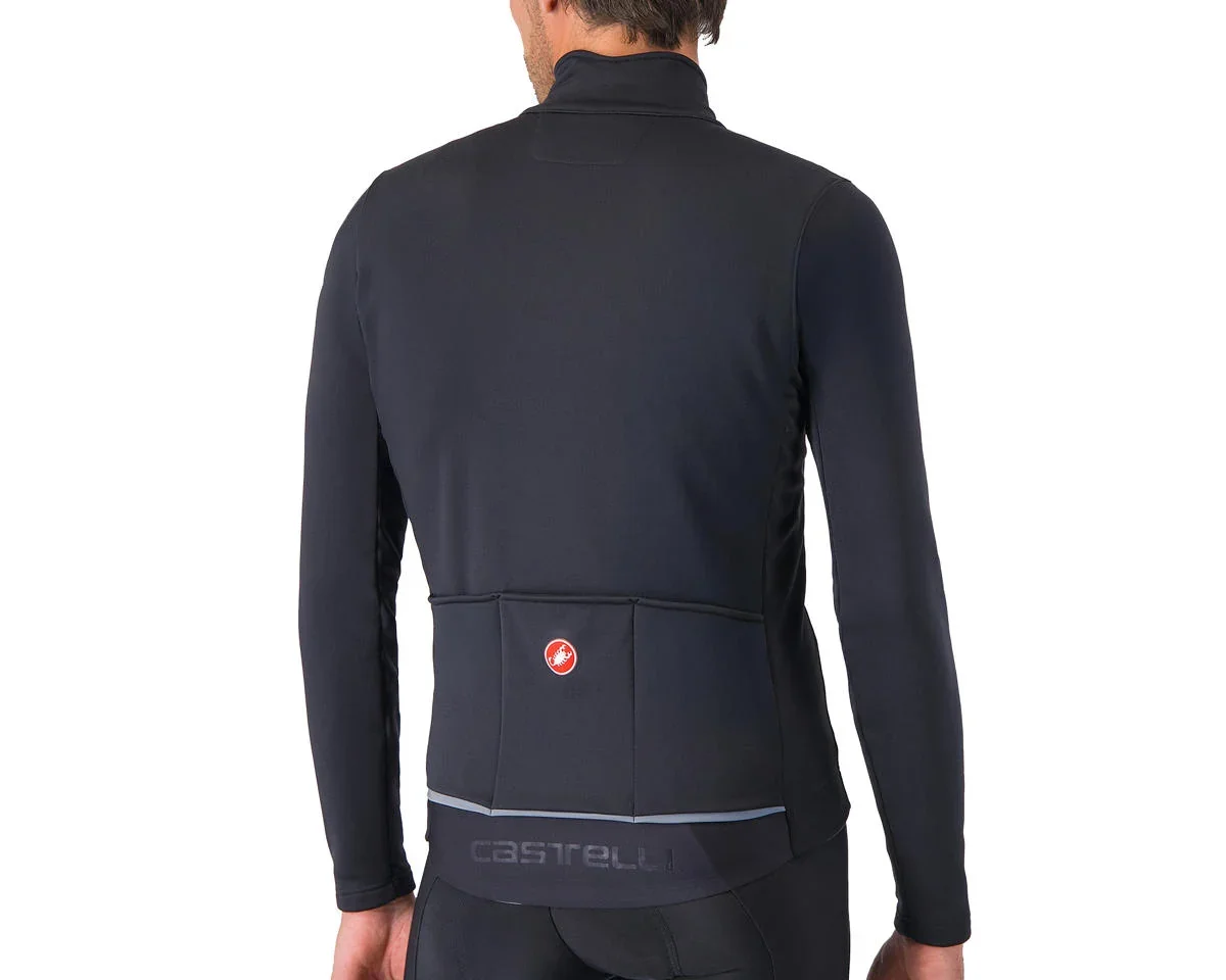 Castelli Espresso Air Jacket (Light Black) (L)